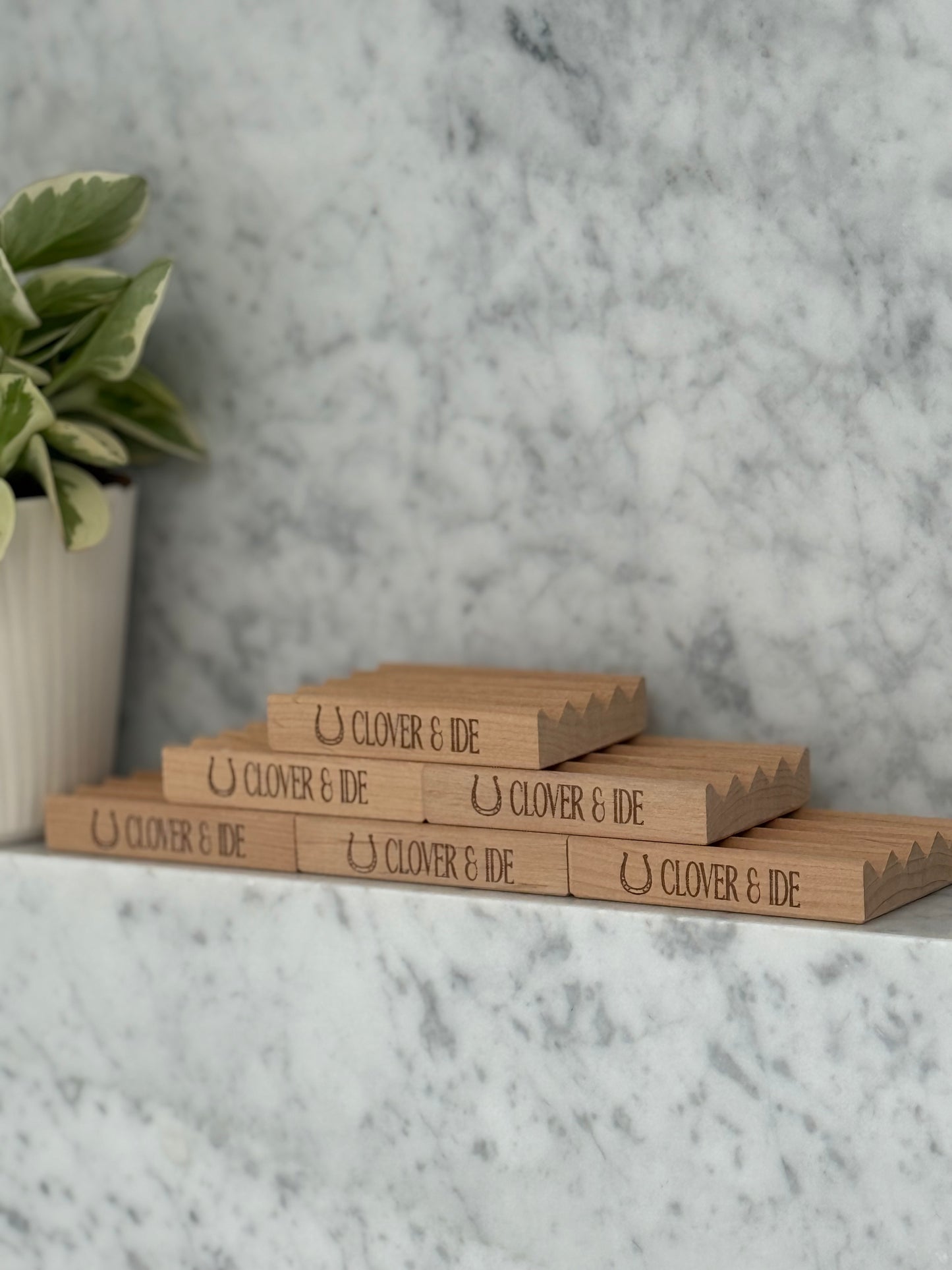4" Wooden Soap Dish