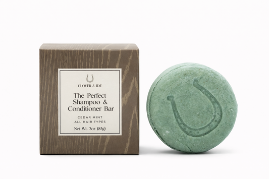 The Perfect 2 in 1 Shampoo & Conditioner Bar, Cedar Mint