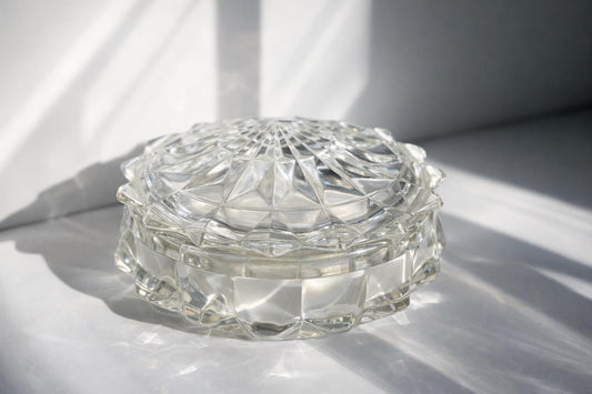 Crystal Tea Rose Candle