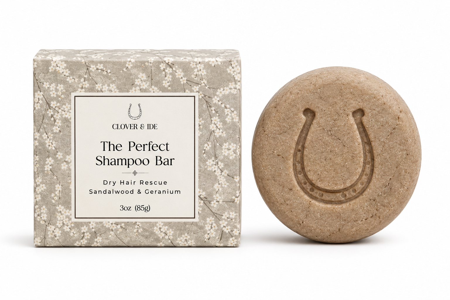 Clover & Ide Perfect Shampoo Bar – Dry Hair Rescue